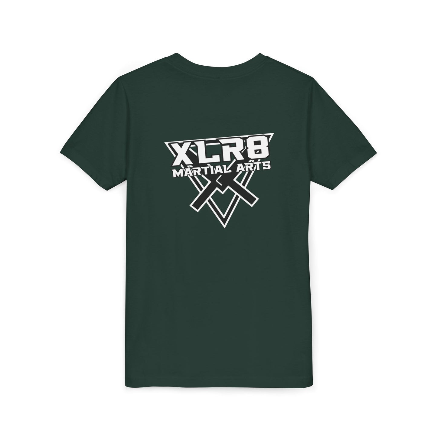 Youth Karate T-Shirt — "Warning: May Karate Chop Without Notice" Lochlan shirt