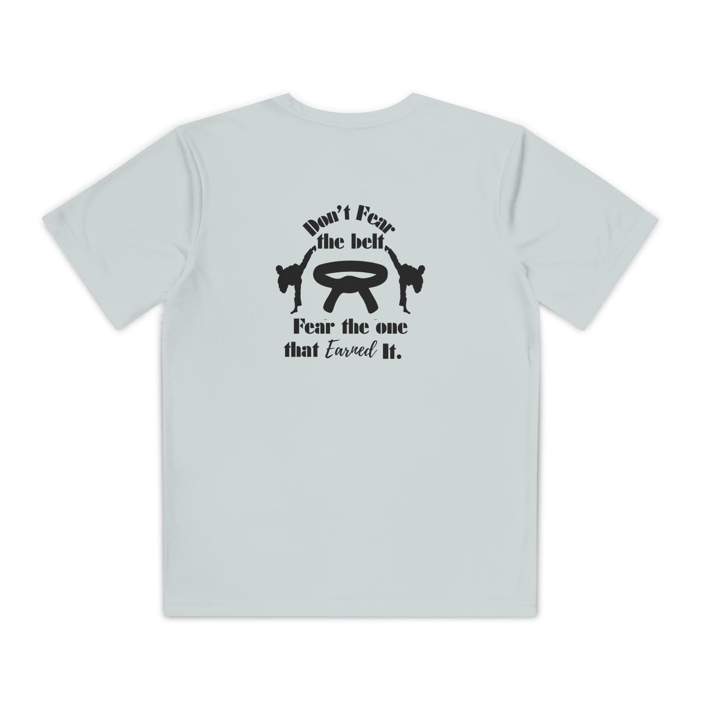 Youth Competitor Tee — "Don’t Fear the Belt" Kids Martial Arts T‑Shirt