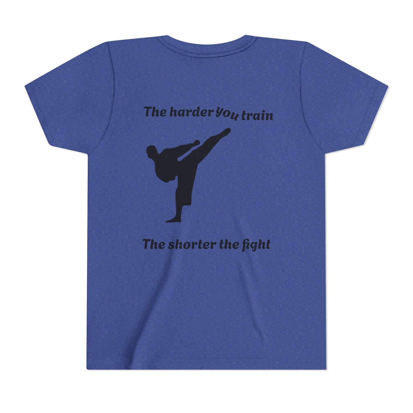 Youth Harder you train boy ninja tshirt