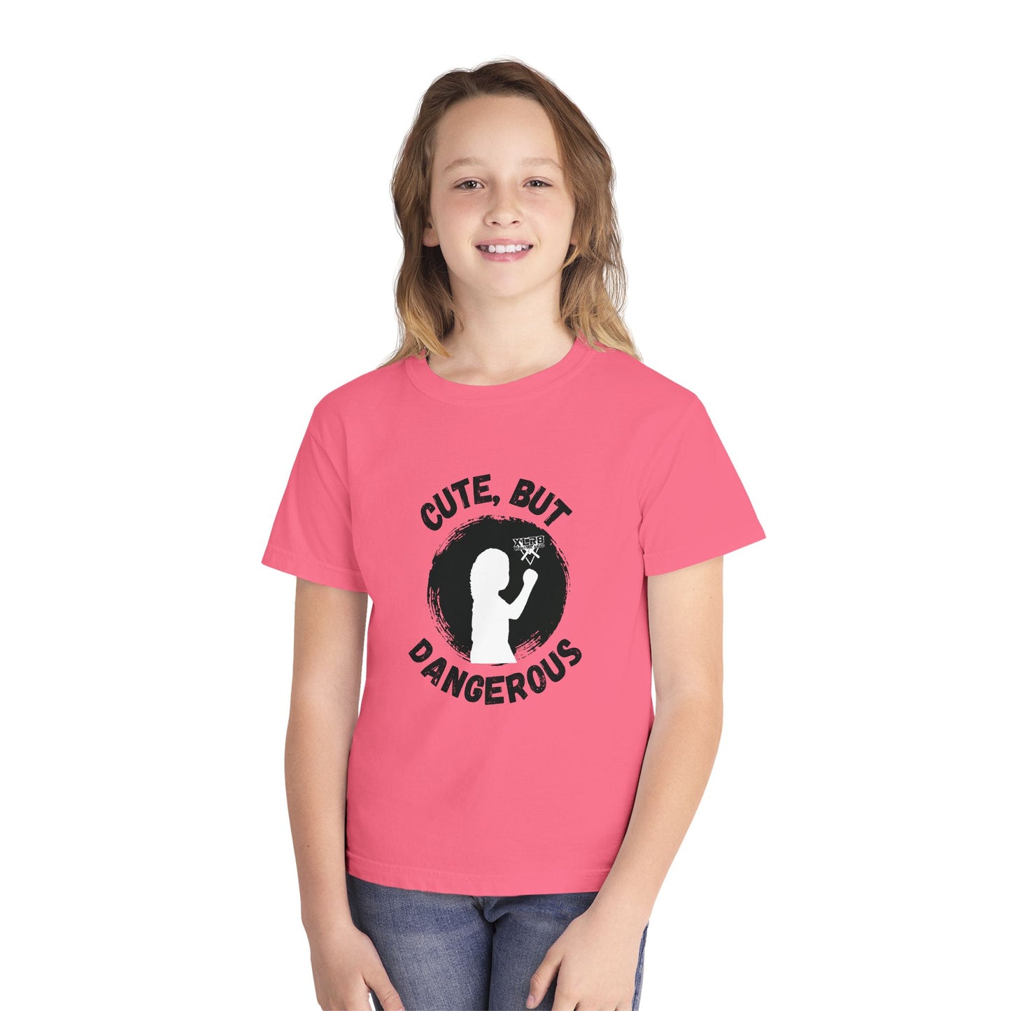 Youth Tee — "Cute But Dangerous"  Layla shirt