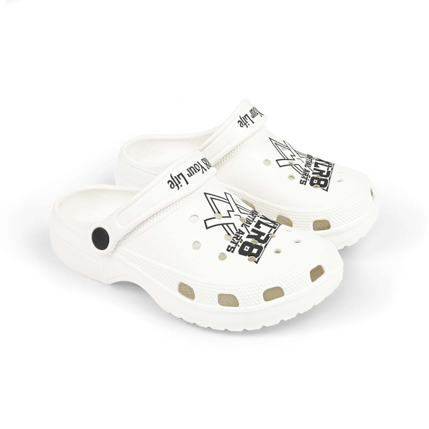 Kids EVA Foam Clogs – XLR8 Martial Arts "XLR8 Your Life" Graphic
