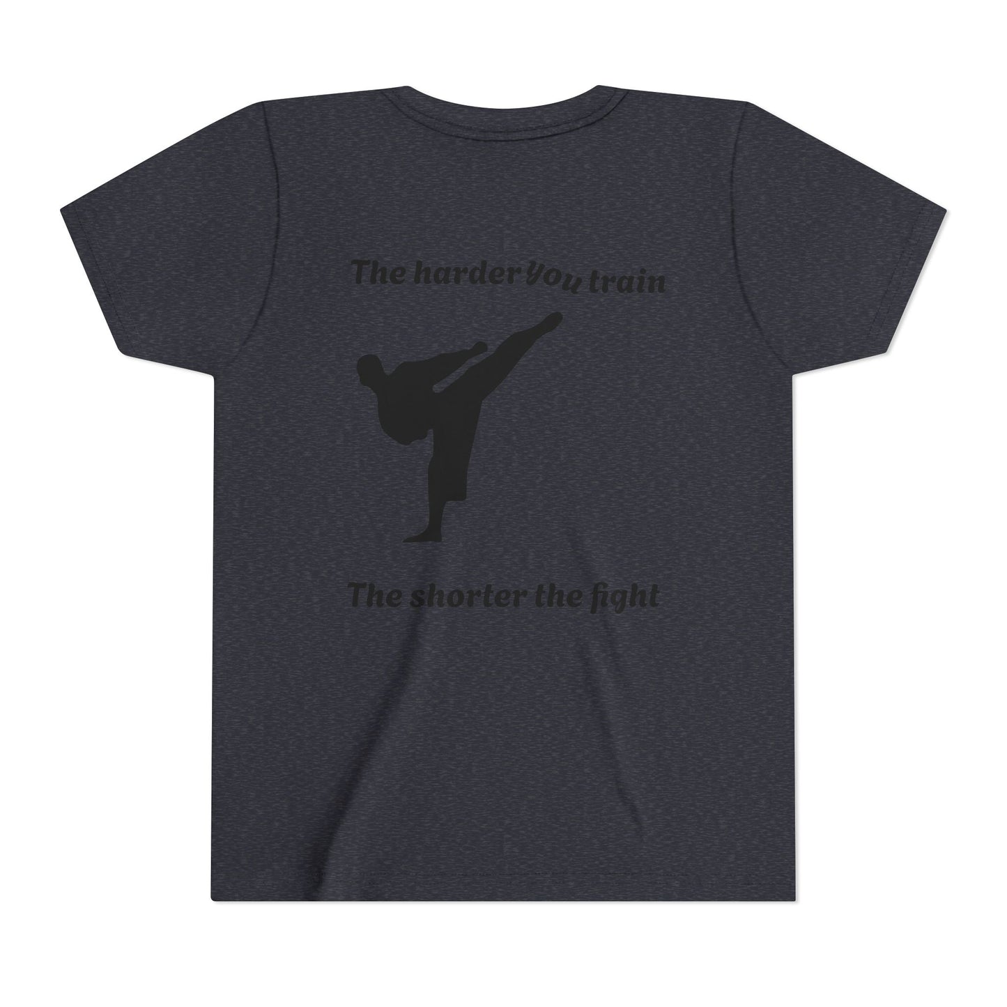 Youth Harder you train boy ninja tshirt