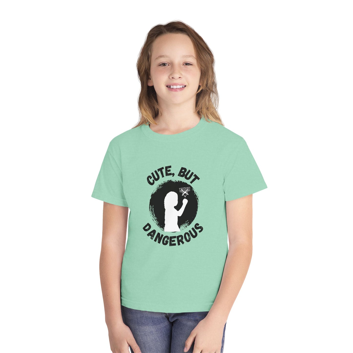 Youth Tee — "Cute But Dangerous"  Layla shirt