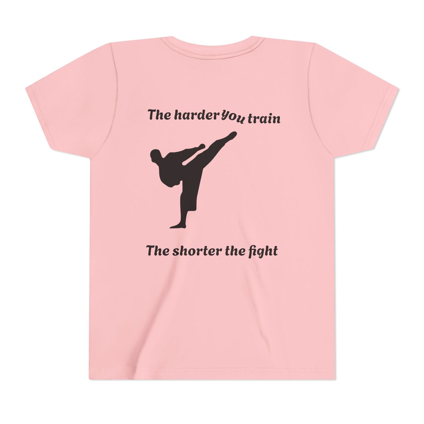 Youth Harder you train boy ninja tshirt