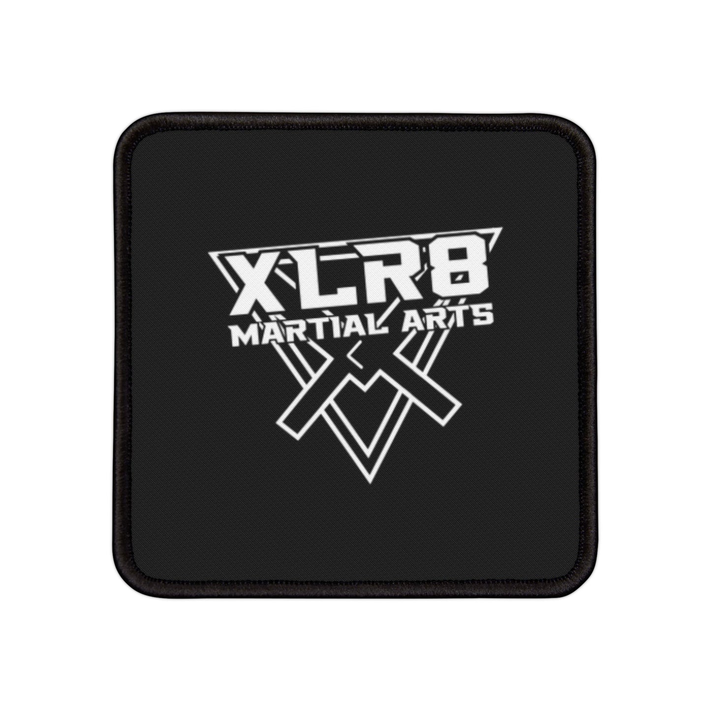 XLR8 Martial Arts Iron-On Patches - Stylish Custom Patch for Martial Arts Enthusiasts