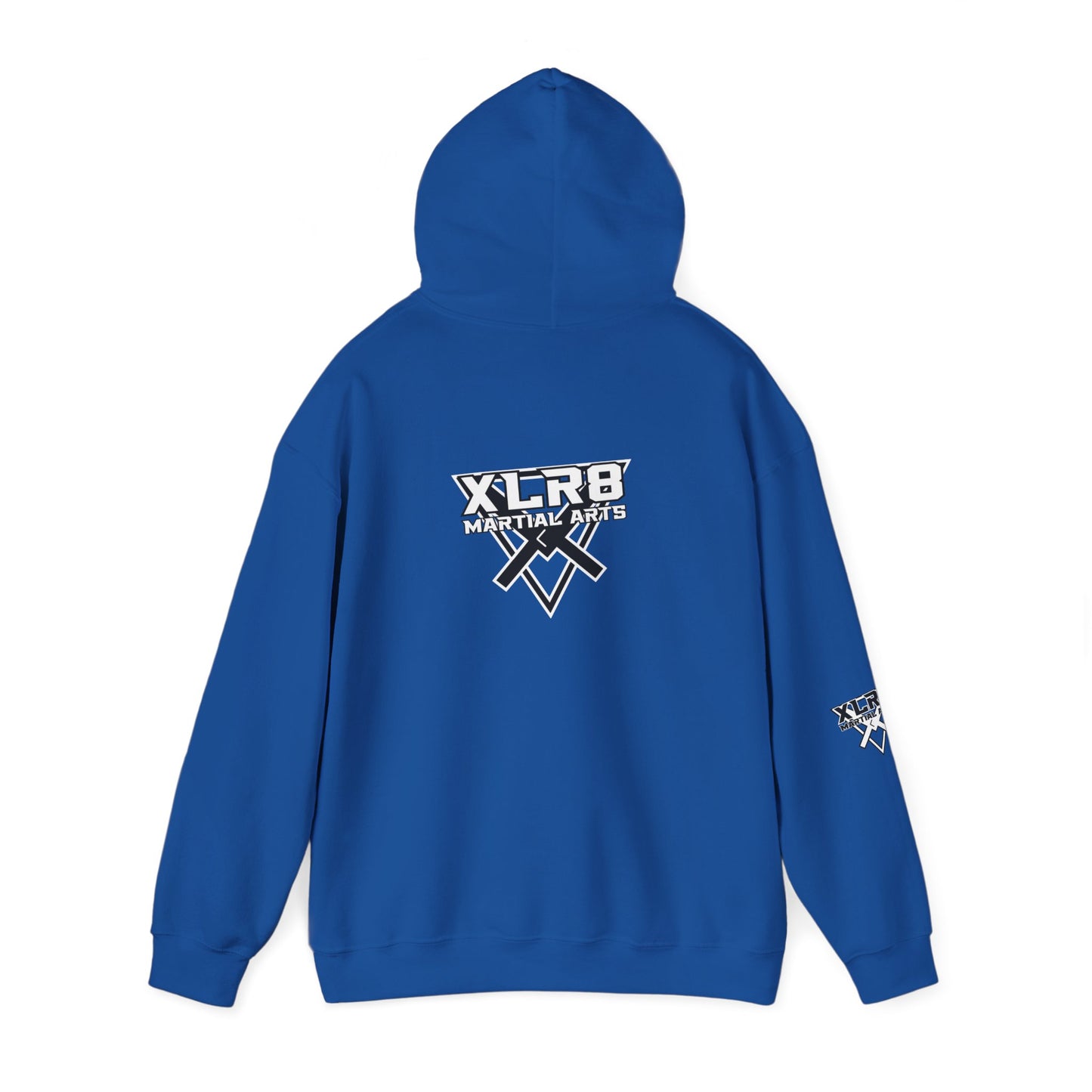 Motivational Hoodie — “Don’t Limit Your Challenges. Challenge Your Limits!” Martial Arts Logo