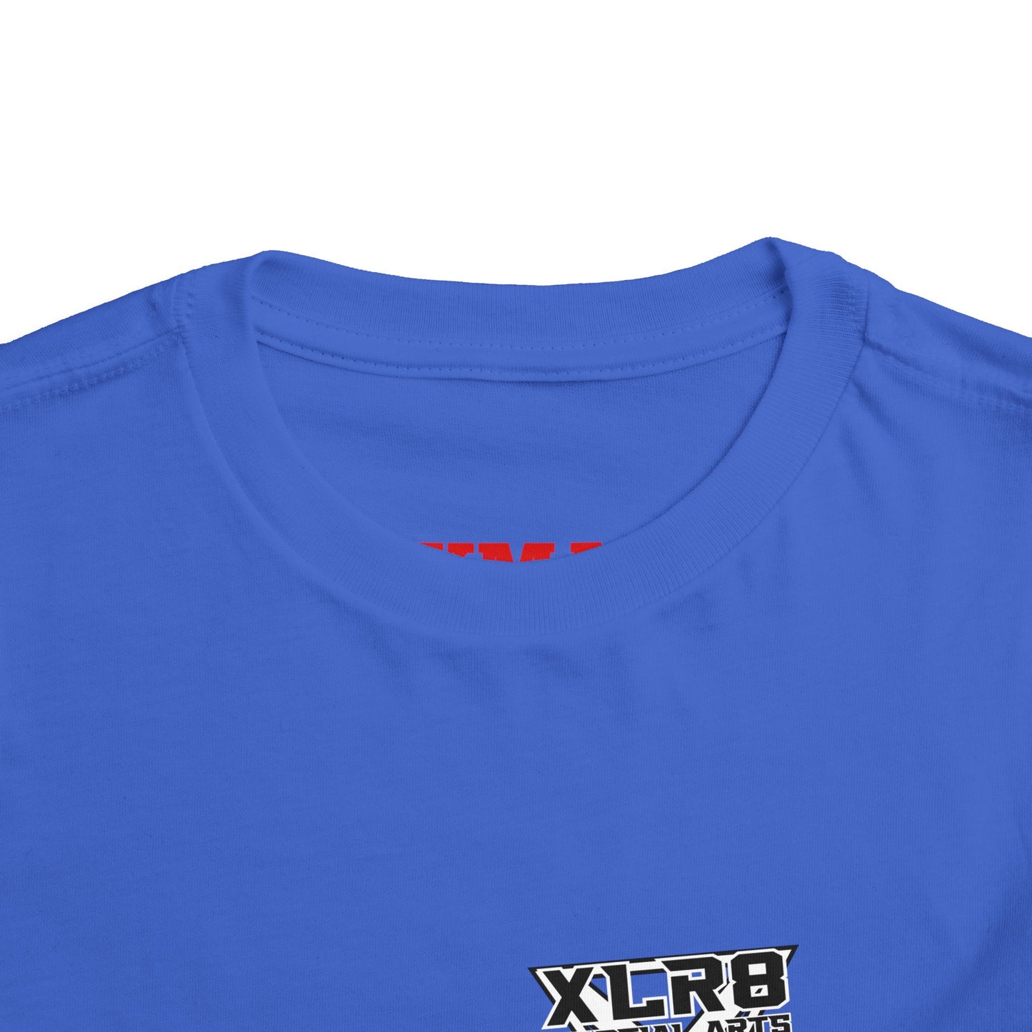 Toddler Tee — "Train Until the Belt Turns Black" Martial Arts Graphic