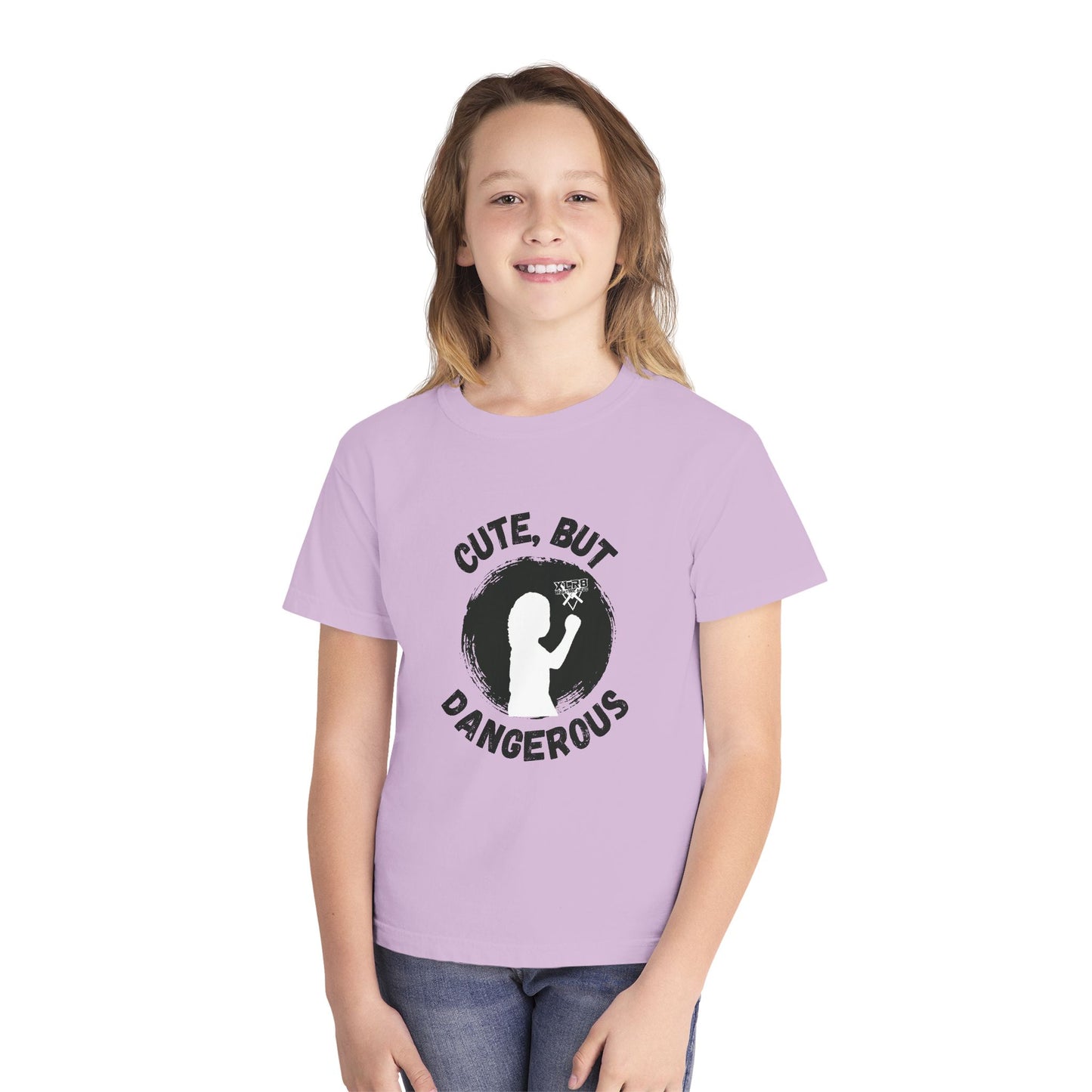 Youth Tee — "Cute But Dangerous"  Layla shirt