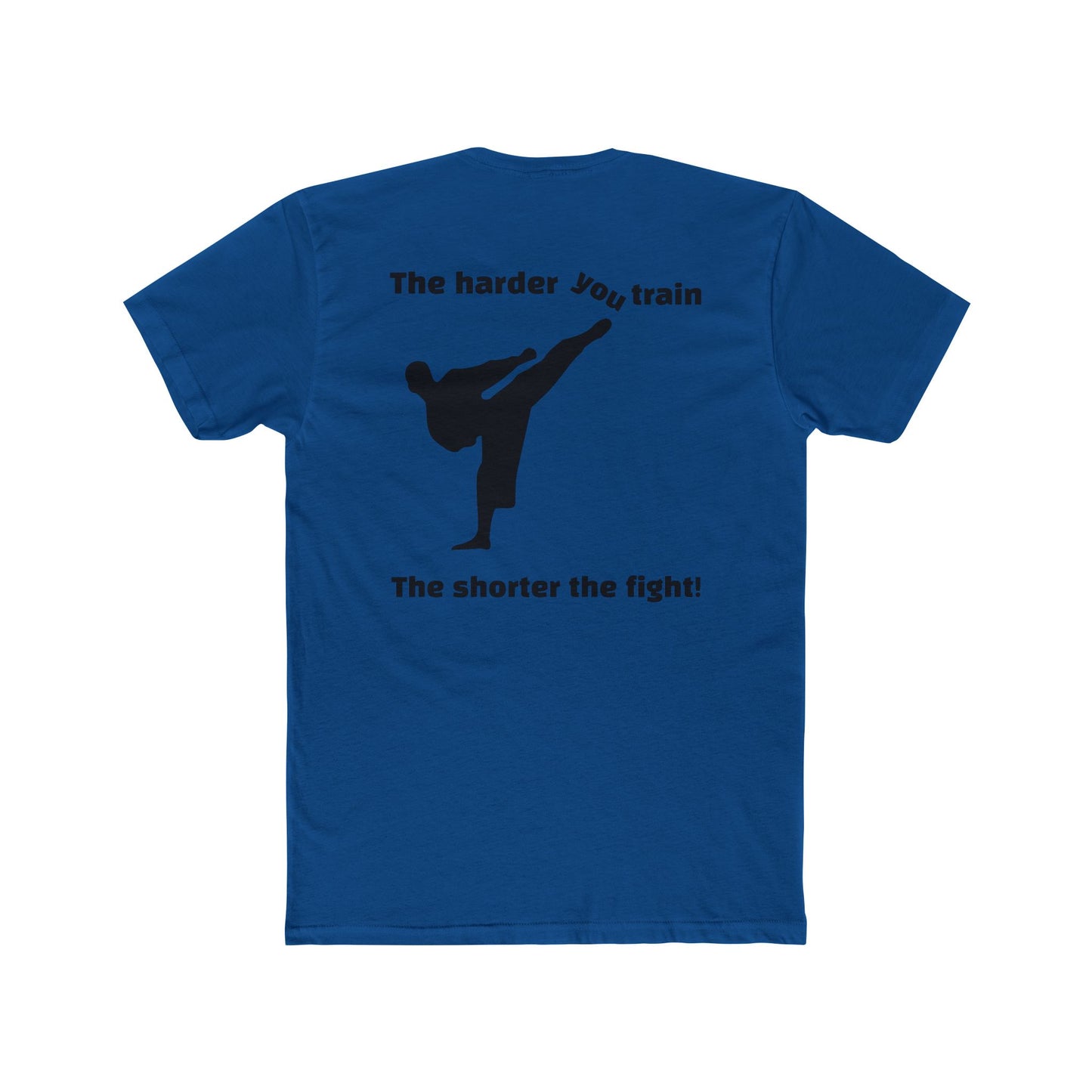 Motivational Martial Arts Tee, Workout Shirt, Fitness Gift, Unisex Crew Neck Tee, Karate Training Top, Sports Apparel