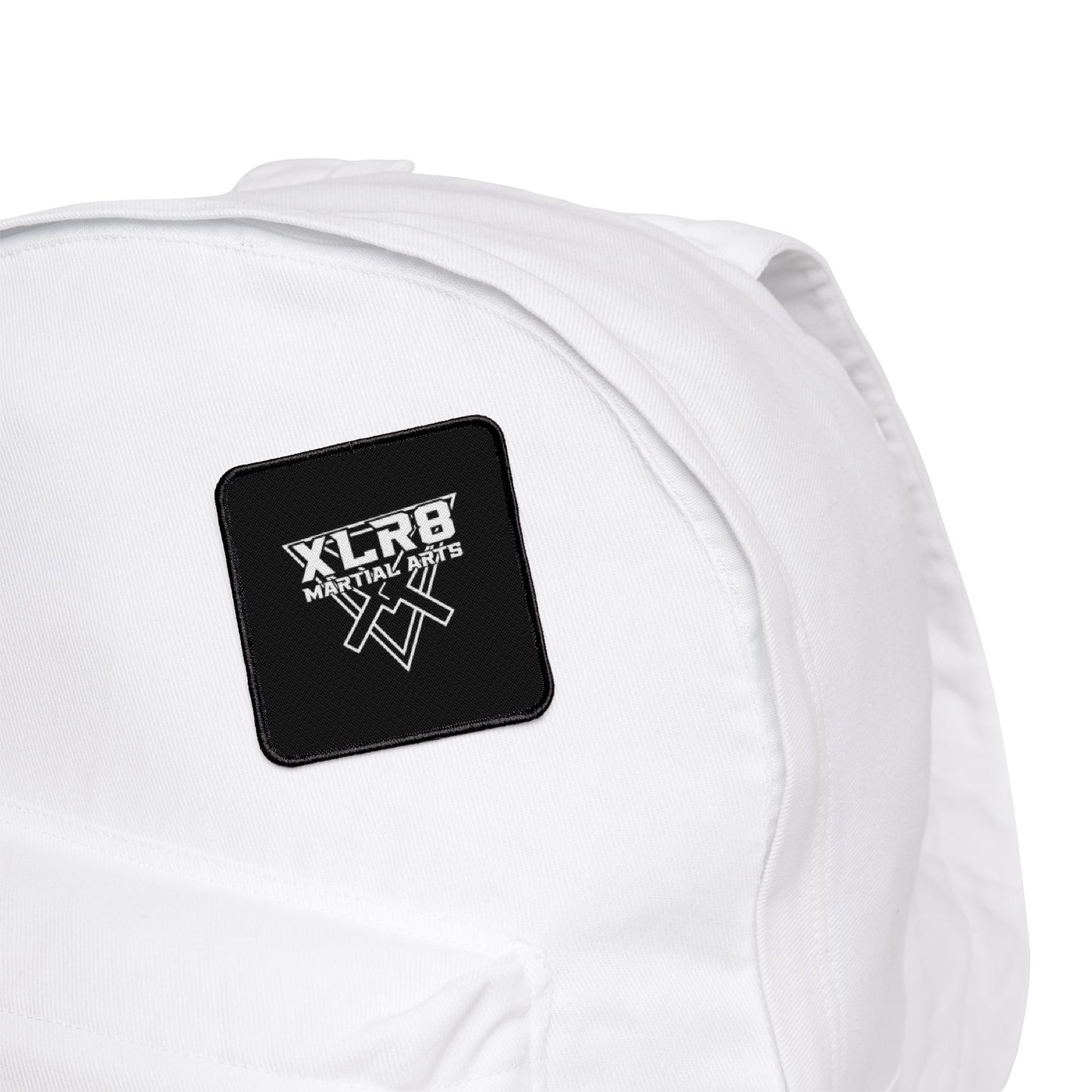 XLR8 Martial Arts Iron-On Patches - Stylish Custom Patch for Martial Arts Enthusiasts
