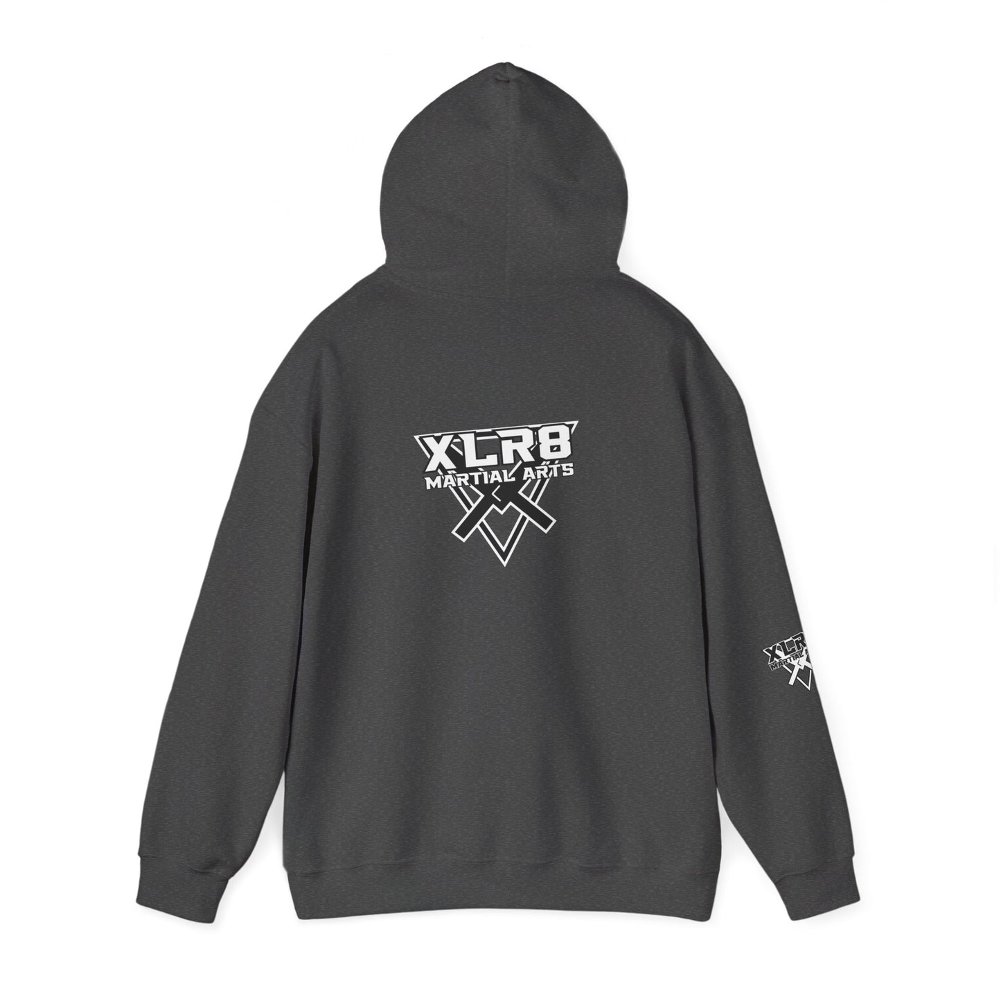 Motivational Hoodie — “Don’t Limit Your Challenges. Challenge Your Limits!” Martial Arts Logo