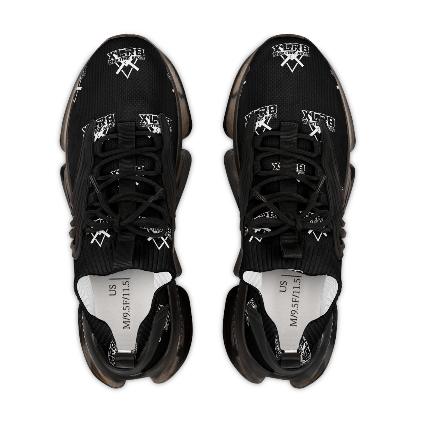 Stylish Men's Mesh Sneakers - Trendy Black Athletic Shoes for Comfort & Performance