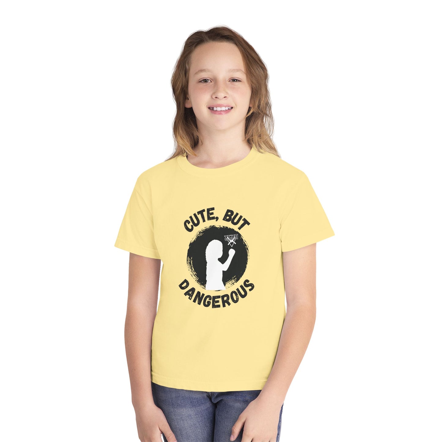 Youth Tee — "Cute But Dangerous"  Layla shirt