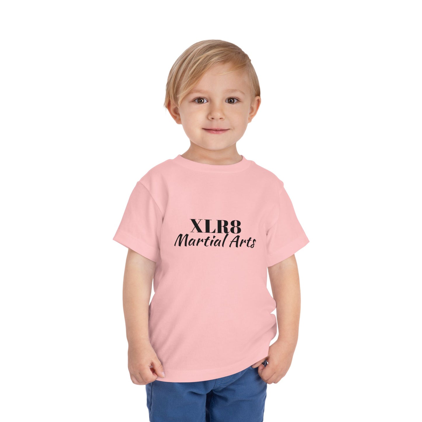Toddler Martial Arts Tee — "XLR8 Martial Arts" Logo