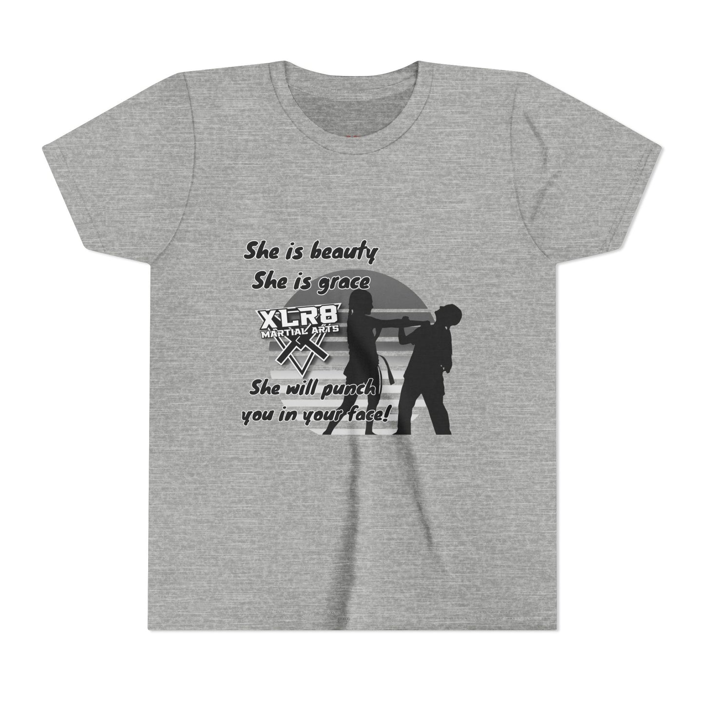 "She is beauty, She is grace" Karate Shirt-our Serenity shirt