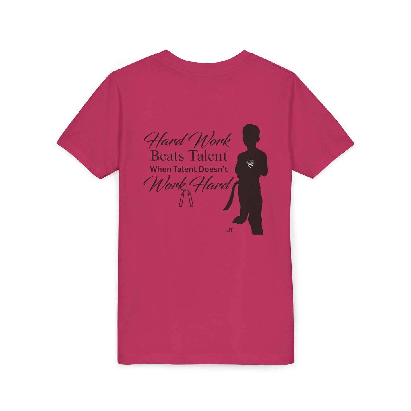 Youth Tee - "Hard Work Beats Talent" Jensen shirt