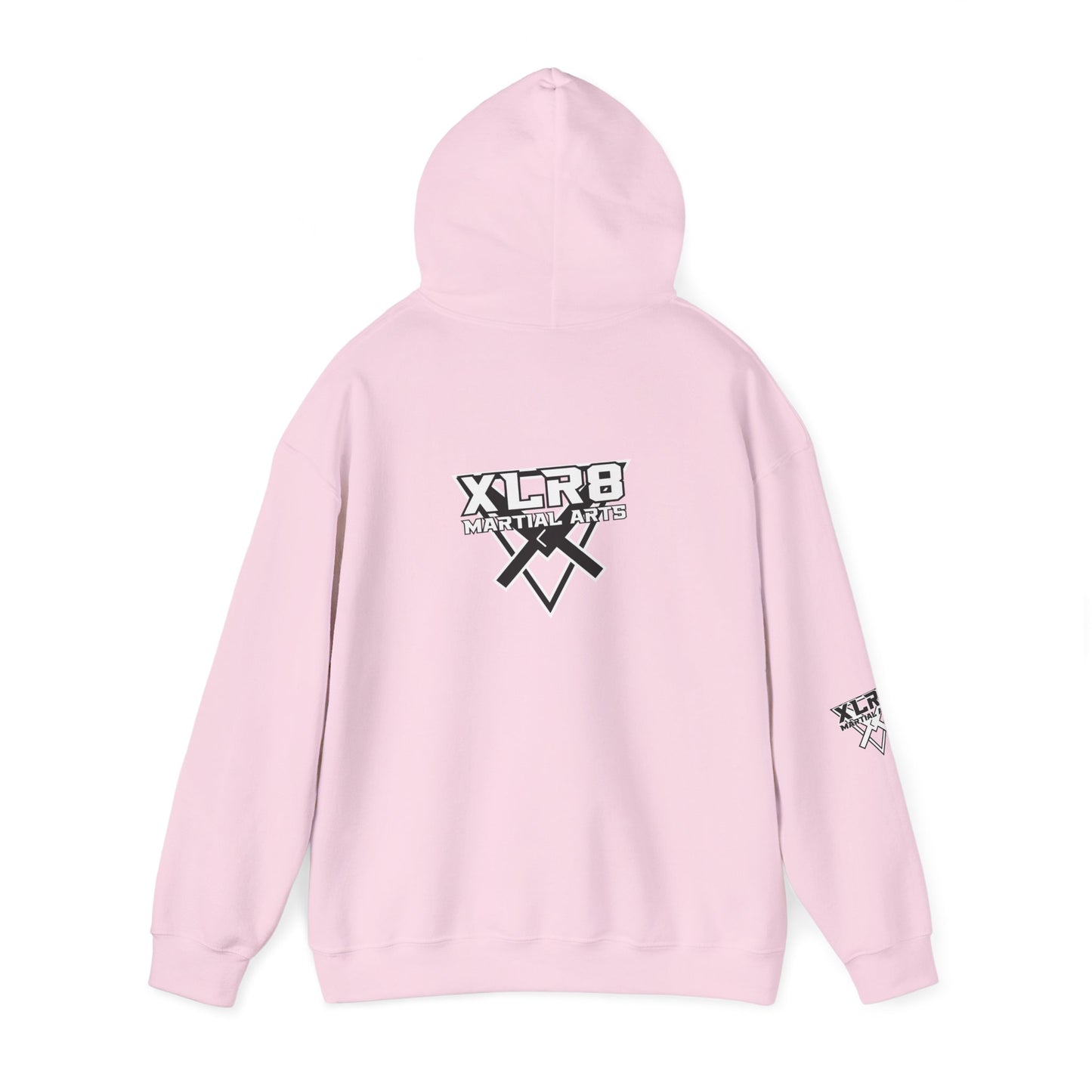 Motivational Hoodie — “Don’t Limit Your Challenges. Challenge Your Limits!” Martial Arts Logo