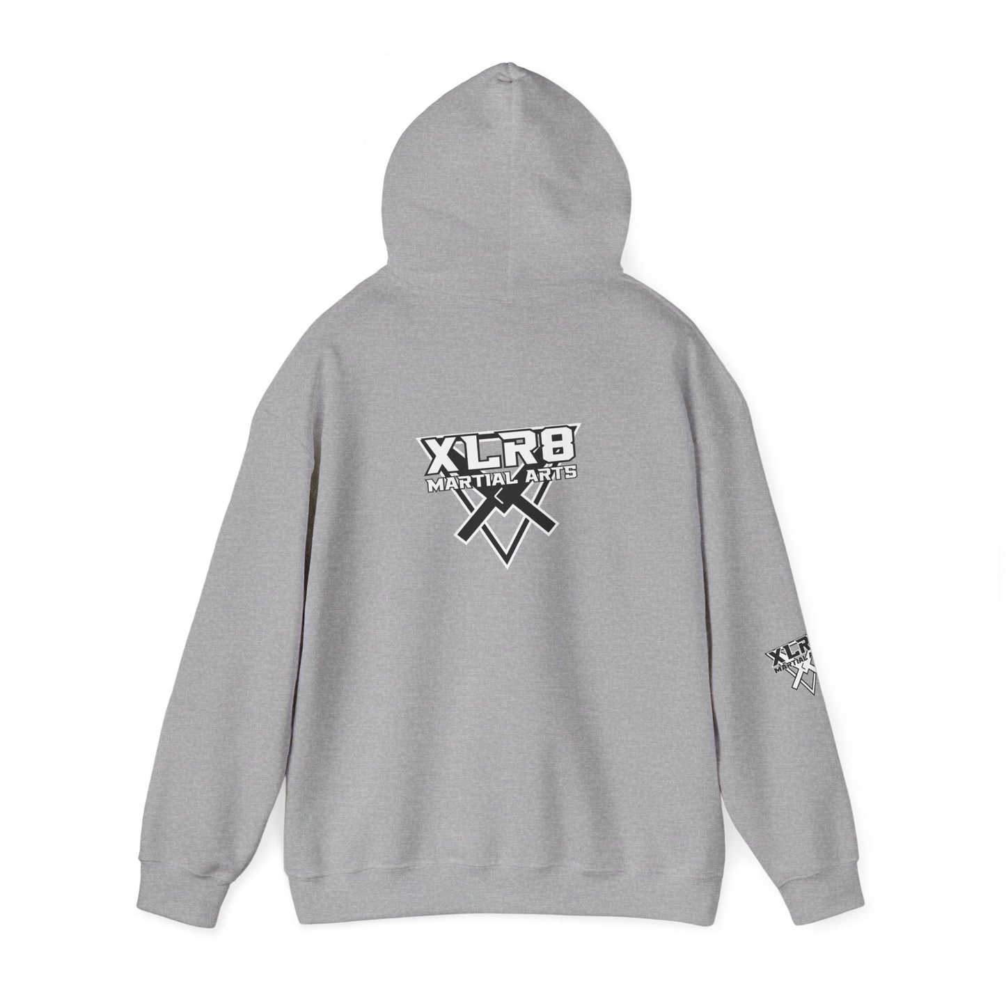 Motivational Hoodie — “Don’t Limit Your Challenges. Challenge Your Limits!” Martial Arts Logo