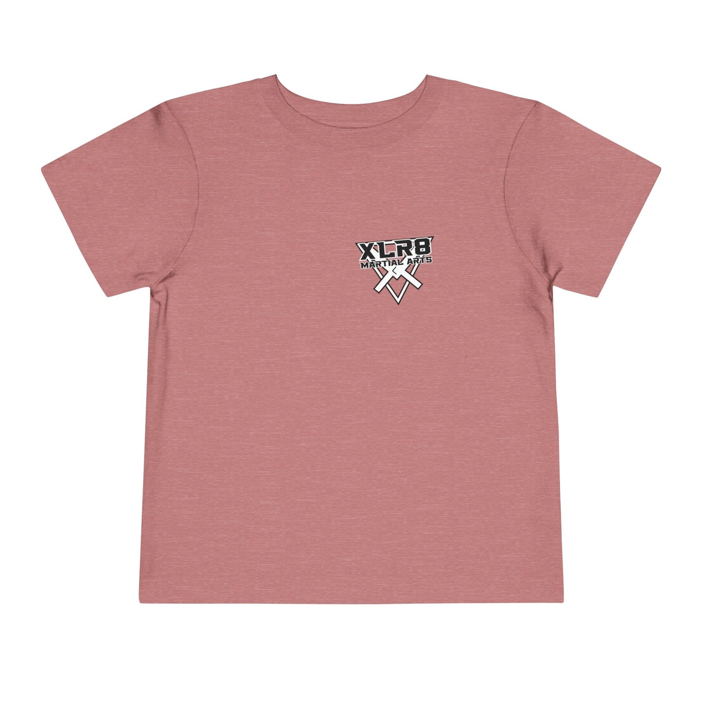 Toddler Tee — "Train Until the Belt Turns Black" Martial Arts Graphic
