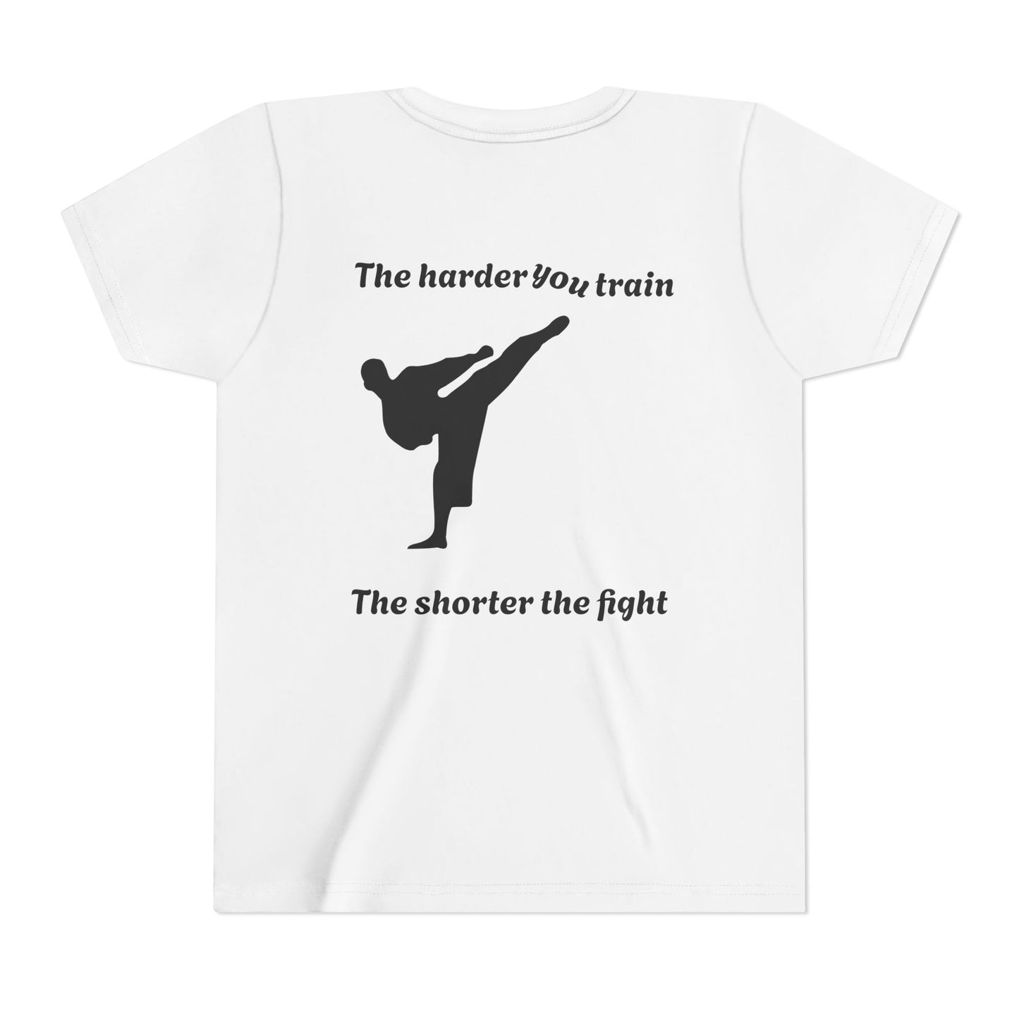 Youth Harder you train boy ninja tshirt