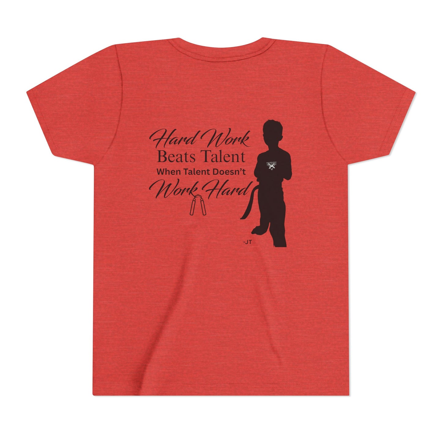 Youth Tee - "Hard Work Beats Talent" Jensen shirt