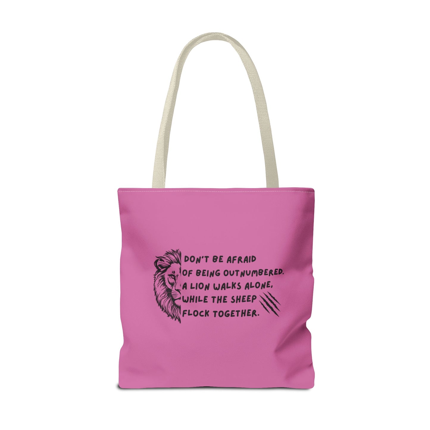 Empowering Martial Arts Tote Bag - Inspirational Quote & Logo Design