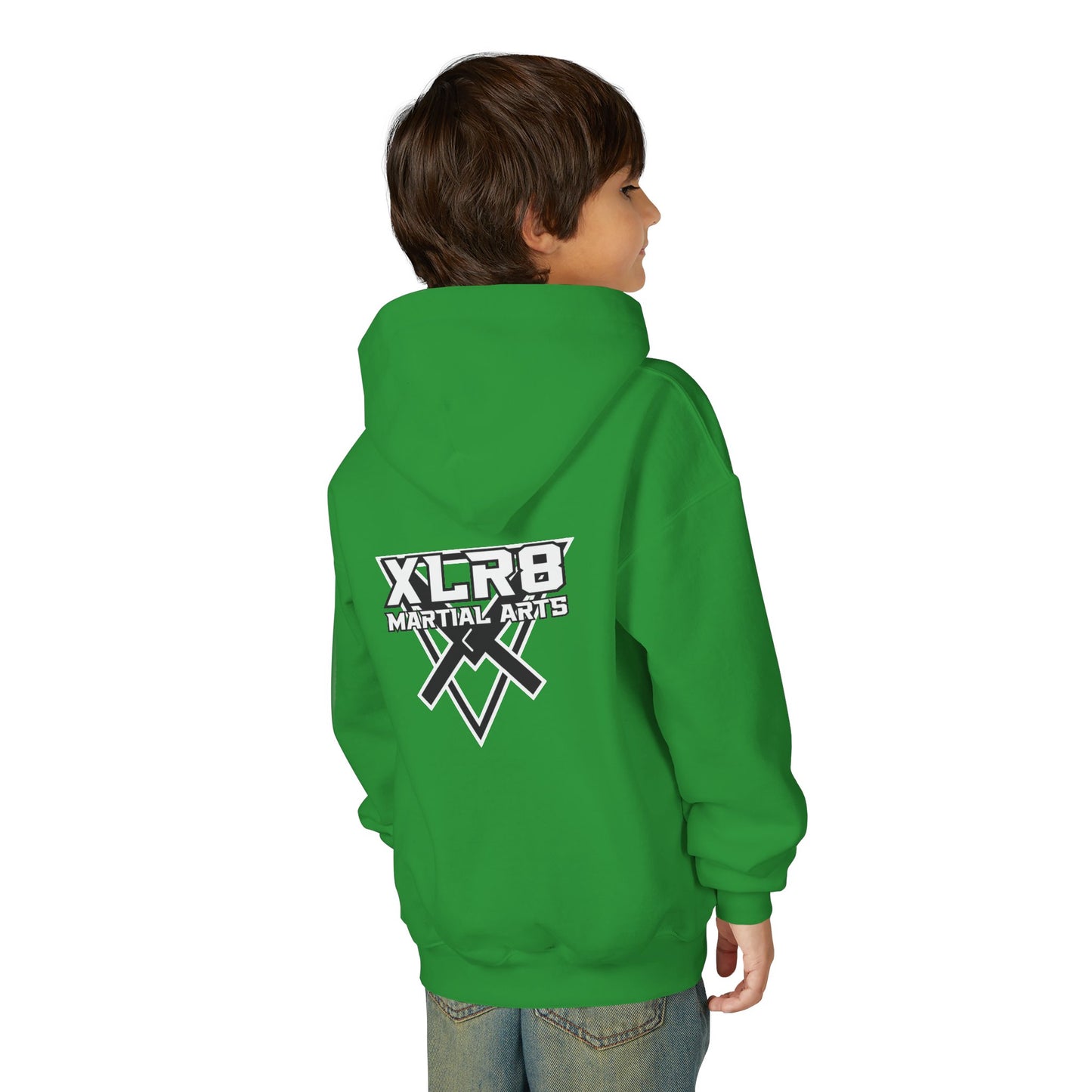 Youth Hoodie – "Don't limit your challenges. Challenge your limits." Martial Arts Motivational Sweatshirt