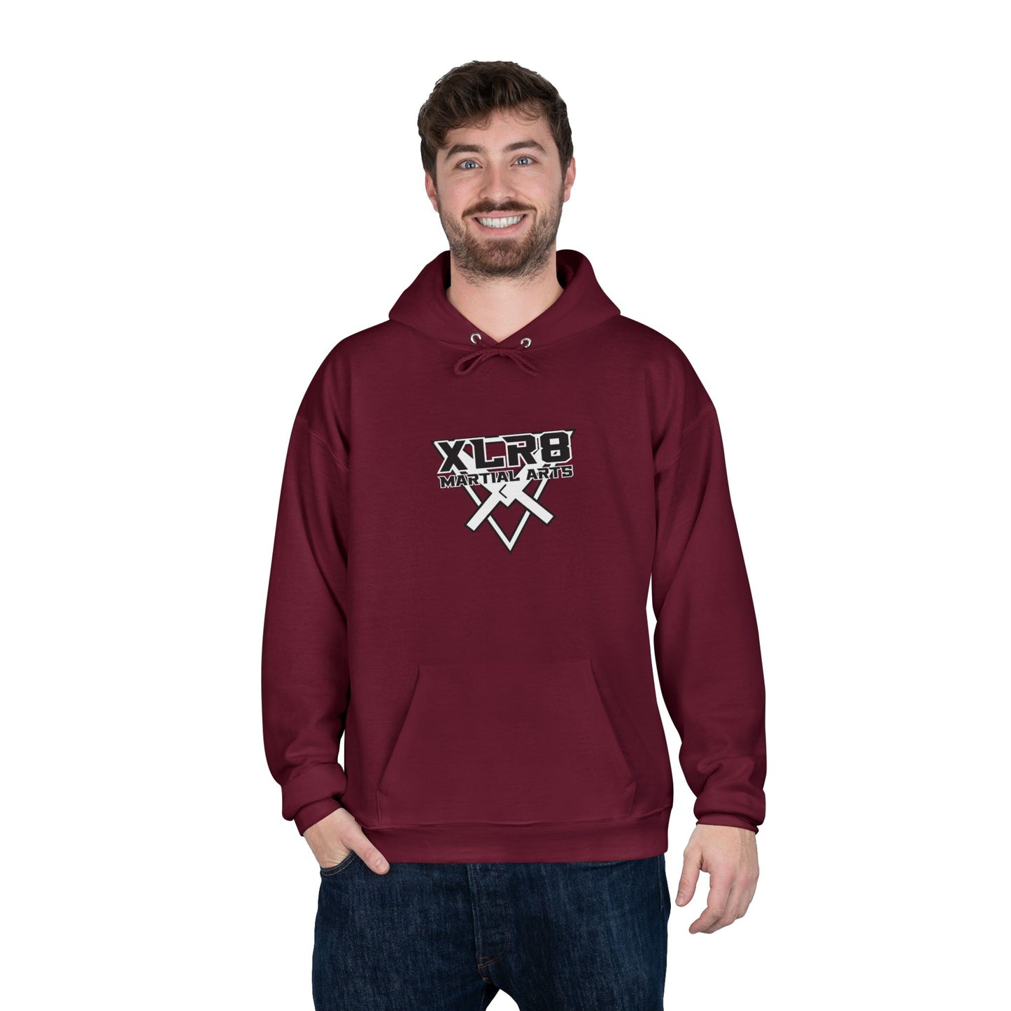 Large Logo But did you die hoodie