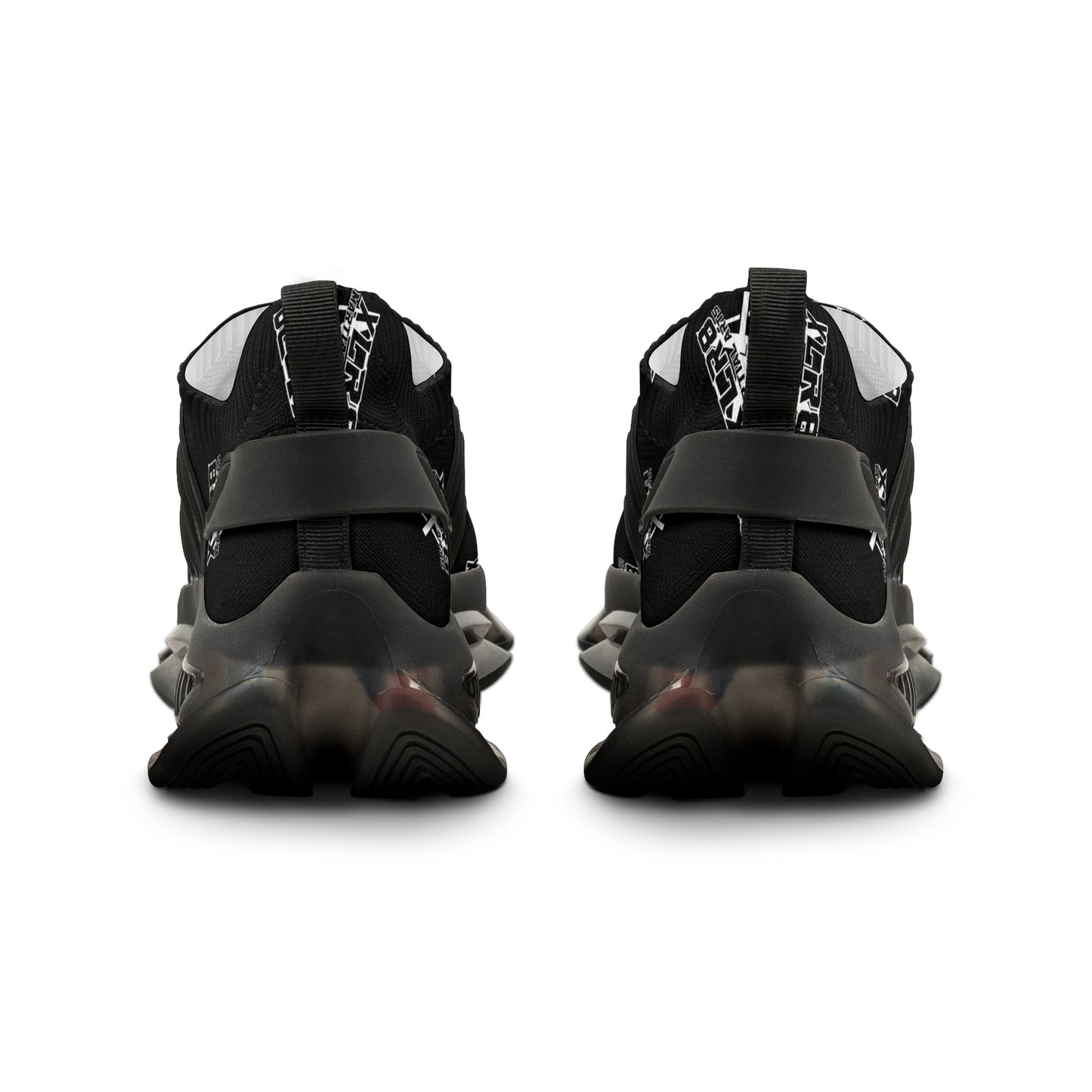 Stylish Men's Mesh Sneakers - Trendy Black Athletic Shoes for Comfort & Performance