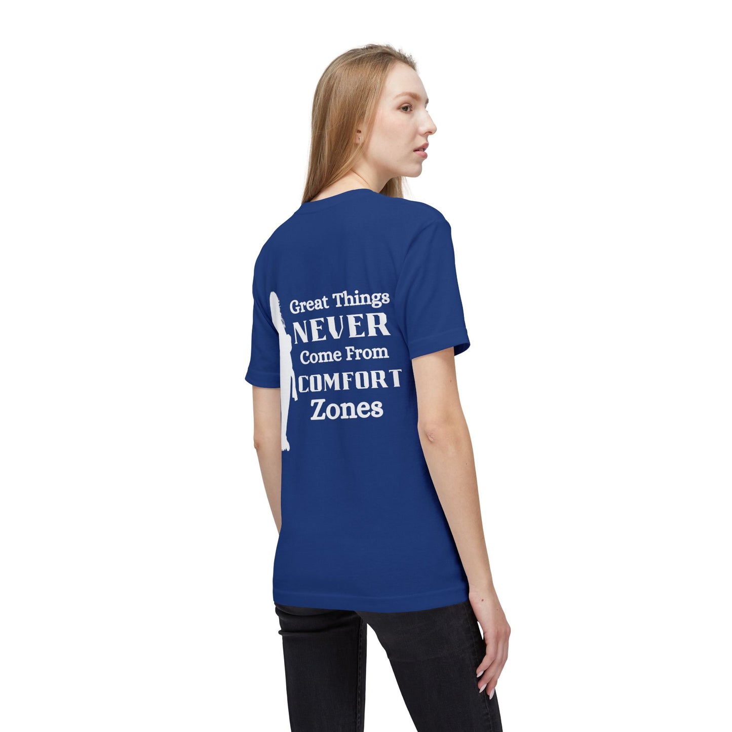 Motivational 'Great Things Never Come From Comfort Zones' T-Shirt- Bre Shirt