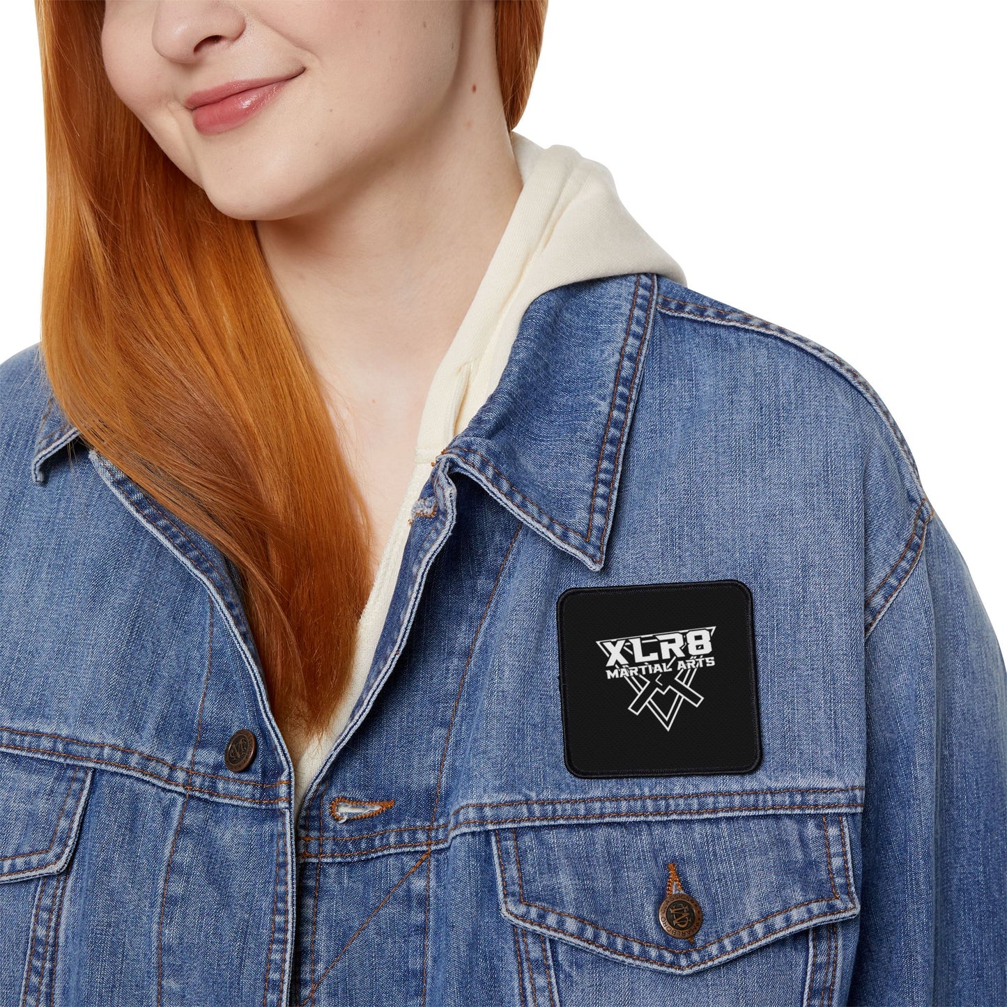 XLR8 Martial Arts Iron-On Patches - Stylish Custom Patch for Martial Arts Enthusiasts