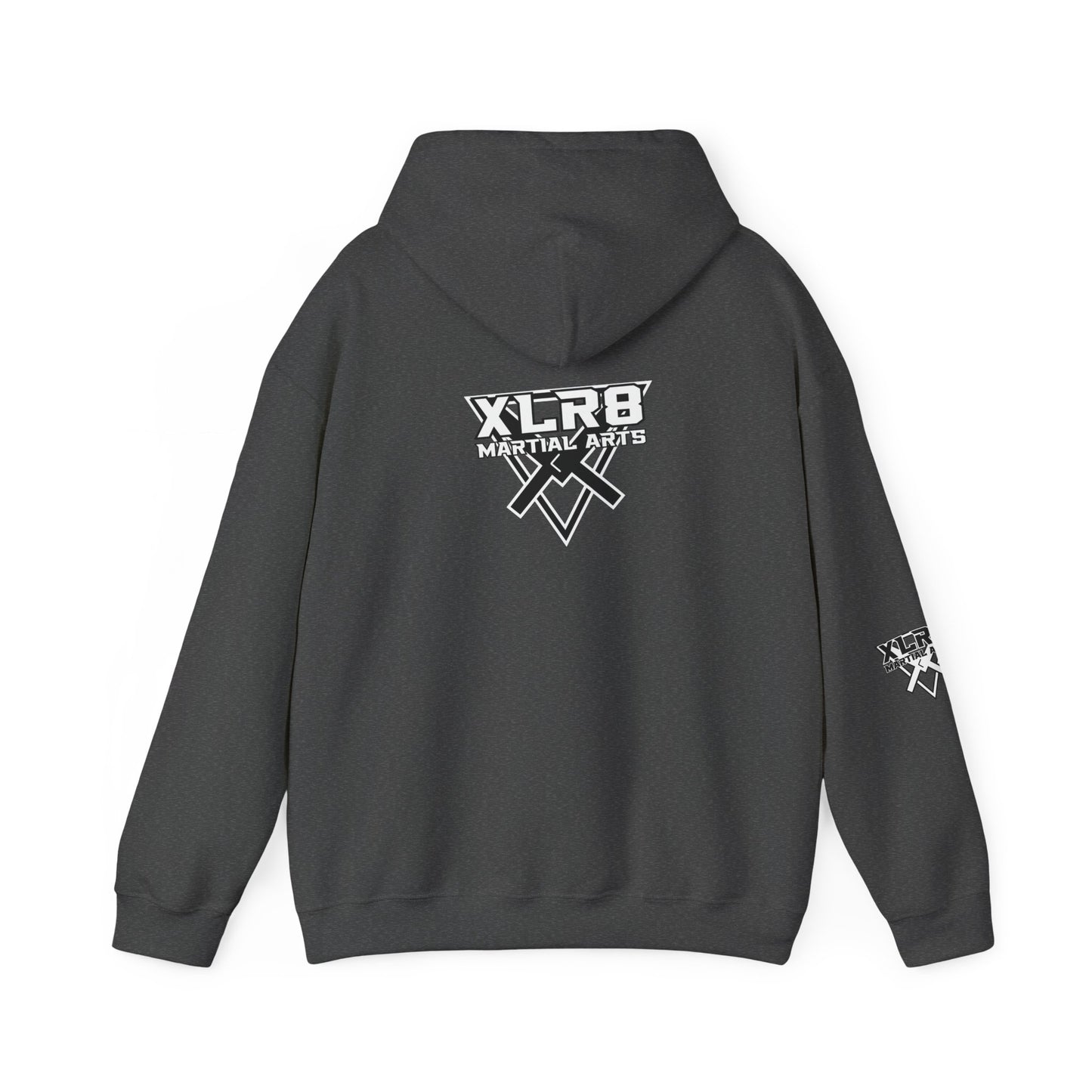 Motivational Hoodie — “Don’t Limit Your Challenges. Challenge Your Limits!” Martial Arts Logo