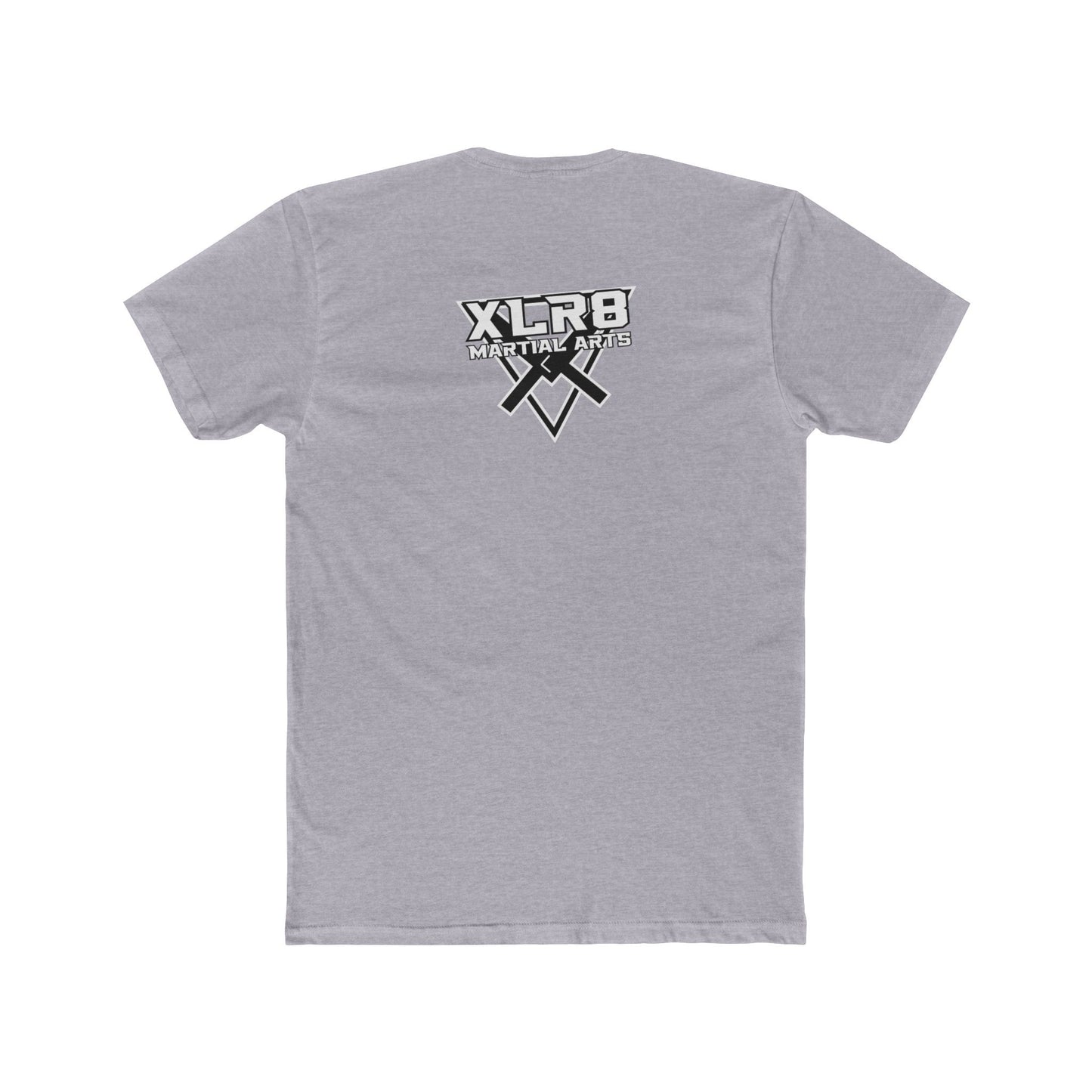 Motivational Lion Graphic Tee - Unisex Cotton Crew Shirt for Martial Arts Enthusiasts