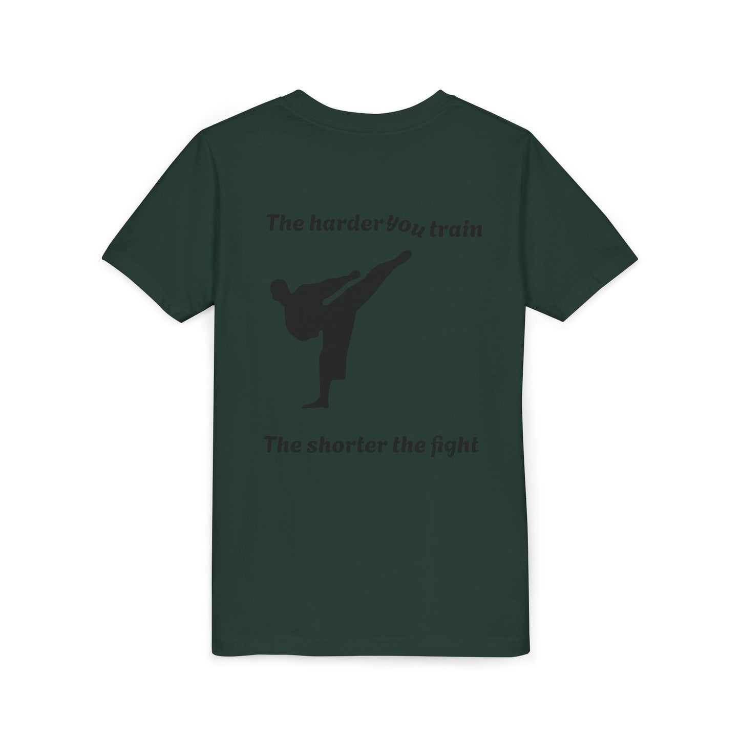 Youth Harder you train boy ninja tshirt